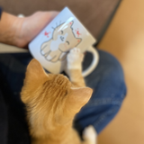 Wieder da: Mausepeter-Tasse weiß (Preis incl. bruchfeste Verpackung und Versand)