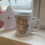 Wieder da: Mausepeter-Tasse weiß (Preis incl. bruchfeste Verpackung und Versand)